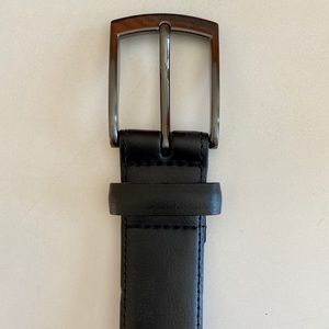Genuine Leather Black Belt